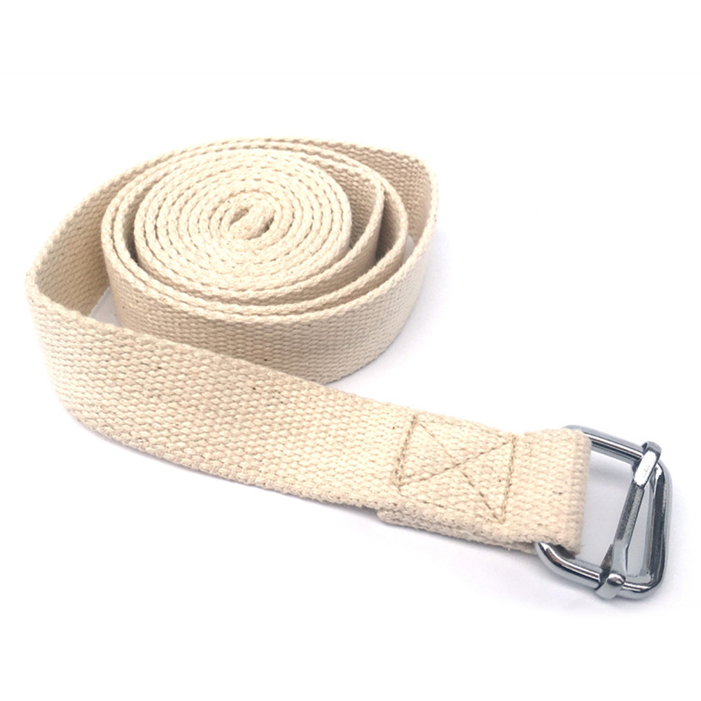 D Ring Strap - Yoga Adjustable Belt Solid-Colors Yoga Stretch