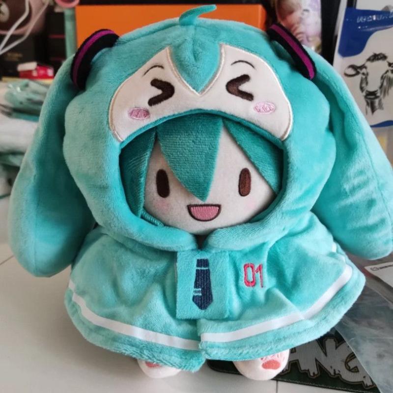 Hatsune Miku Plush Hooded Cape - Cosplay Fire Prop 评论和价格