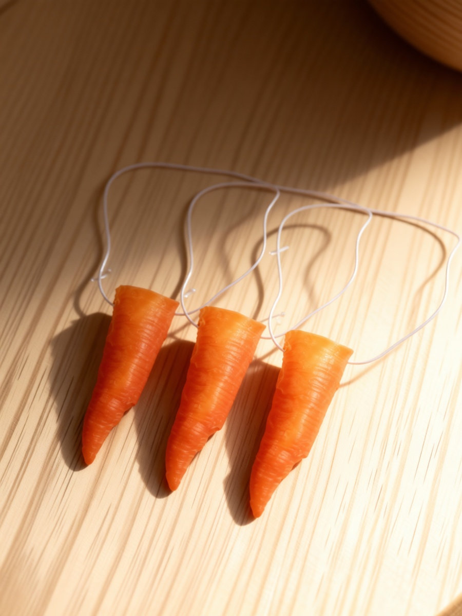 3Pcs Premium Vinyl Carrot Nose - Easy Cosplay Prop 评论和价格