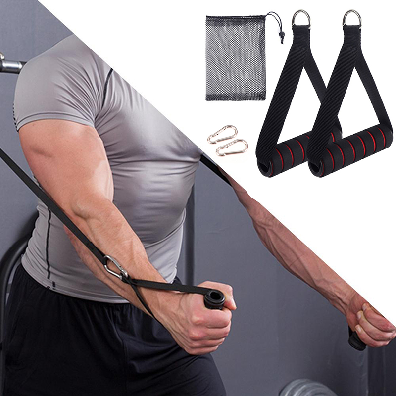 1Set D-Ring Metal Gym Handles  - D Ring Strap 评论和价格