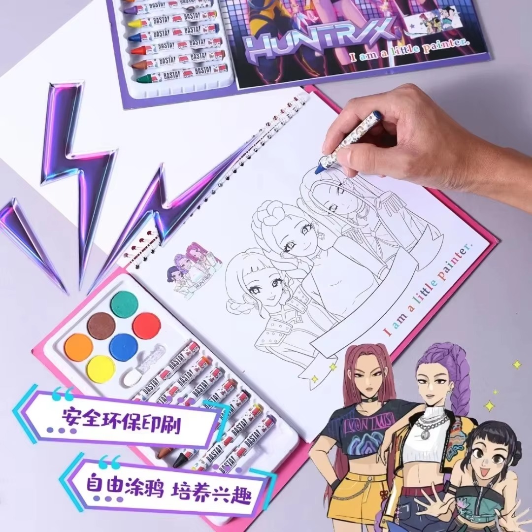 Brand New Cute Anime Coloring  - Cosplay Prop Paint 评论和价格