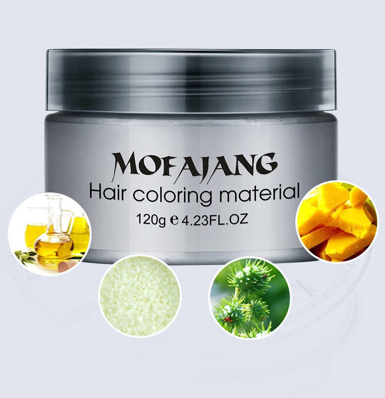1pcs Mofajang Hair Color Wax P - Hair Spray Color 评论和价格